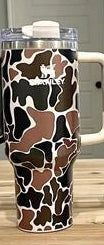 Modern Camo Southern Tumblers Stainless Steel Quencher Tumblers 40oz H2.0