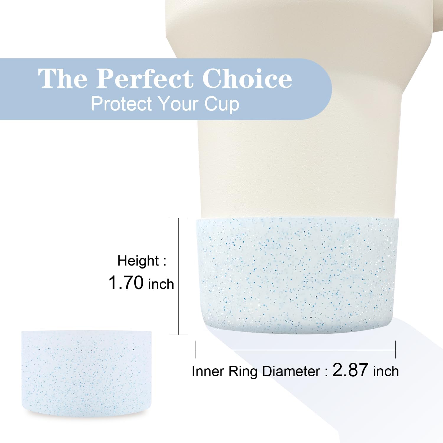 Glitter Silicone Boot