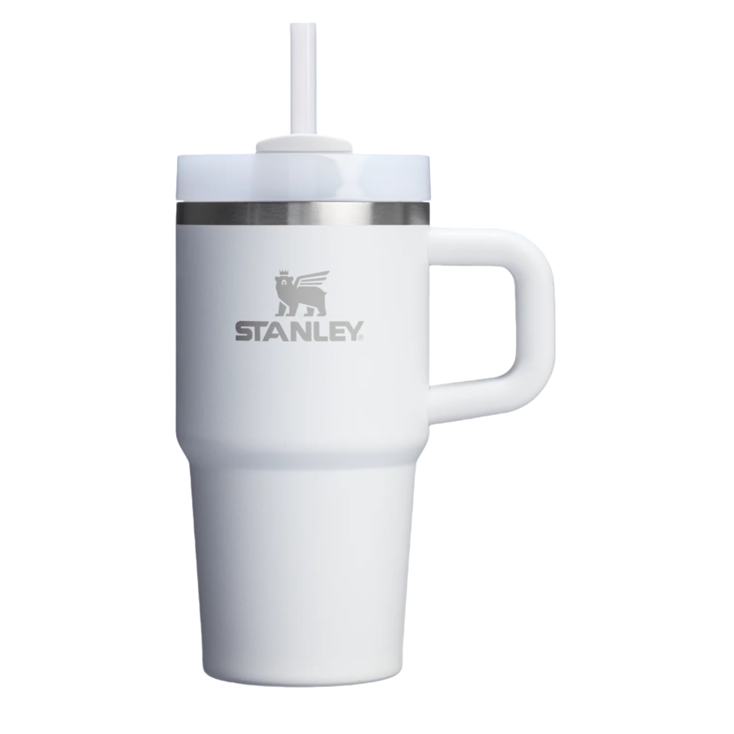 The Quencher H2.O FlowState™ Tumbler with Handle | 16 oz white