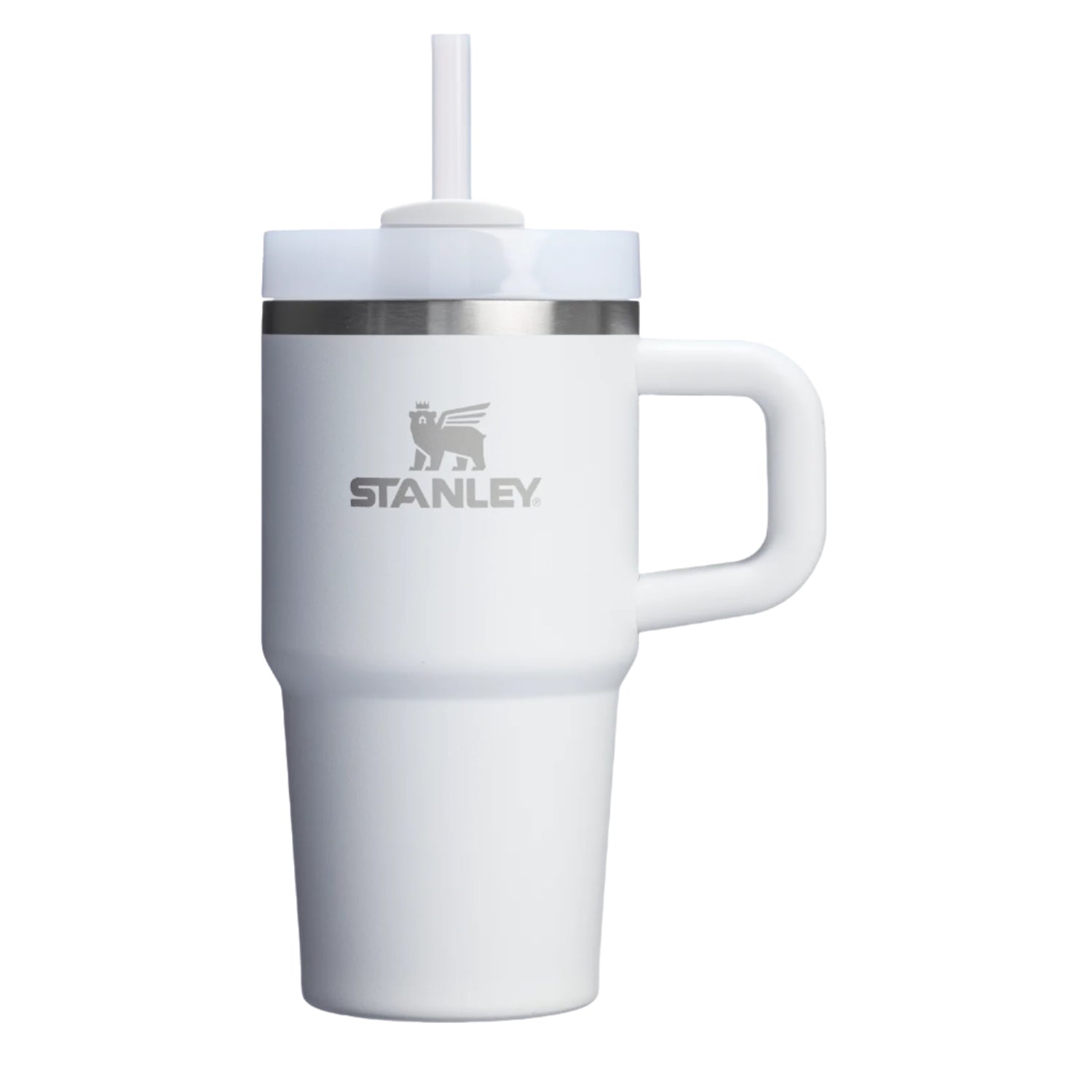 The Quencher H2.O FlowState™ Tumbler with Handle | 16 oz white